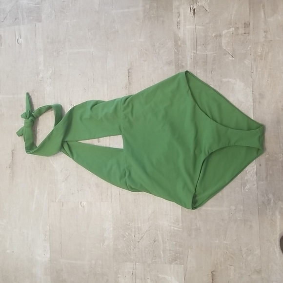 💕MARA HOFFMAN💕 Namya One-Piece Halter Swimsuit L - Picture 10 of 16